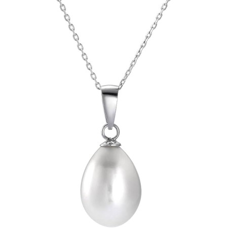 VIKI LYNN Pearl Necklace 8.5-9mm Freshwater Cultured Pearl 925 Sterling Silver