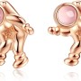 Astronaut Earrings 925 Sterling Silver CZ Spaceman Stud Earrings for Women