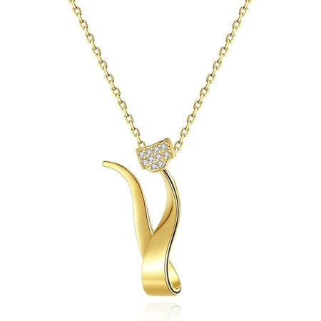 VIKI LYNN Cat Necklace for Women Kitty Animal Necklace for Cat Lovers Copper Alloy