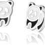 Panda Bear Stud Earrings Hypoallergenic 925 Sterling Silver Earrings for Women - VIKI LYNN