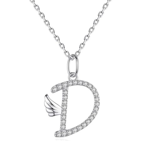 VIKI LYNN Initial Letter Pendant Necklace Cubic Zirconia 26 Capital Personlized Necklace Jewelry for Wome