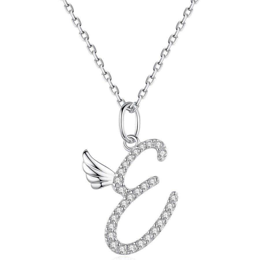 VIKI LYNN Initial Letter Pendant Necklace Cubic Zirconia 26 Capital Personlized Necklace Jewelry for Wome VIKI LYNN Initial Letter Pendant Necklace Cubic Zirconia 26 Capital Personlized Necklace Jewelry for Wome