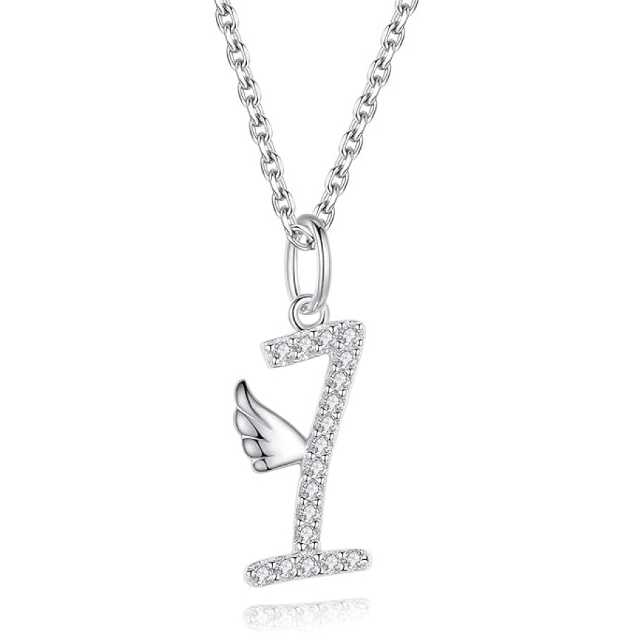 VIKI LYNN Initial Letter Pendant Necklace Cubic Zirconia 26 Capital Personlized Necklace Jewelry for Wome VIKI LYNN Initial Letter Pendant Necklace Cubic Zirconia 26 Capital Personlized Necklace Jewelry for Wome